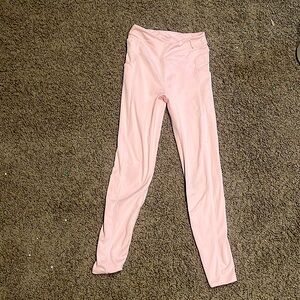 pink leggings